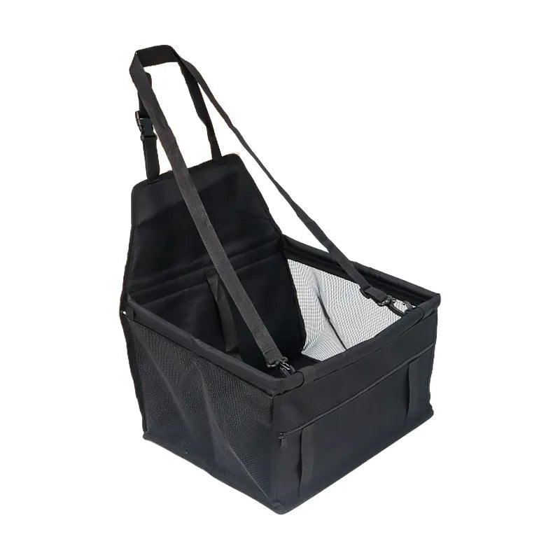 Siège Auto Pliable pour Chien – Transport Sécurisé et Confortable