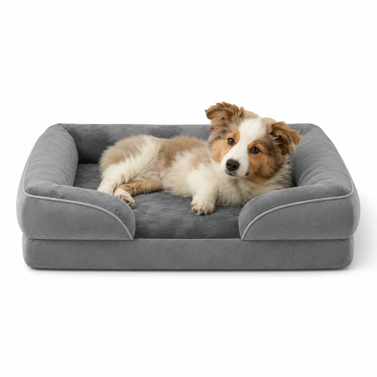 Lit Confort Premium Déhoussable pour Chien et Chat – Imperméable et Lavable