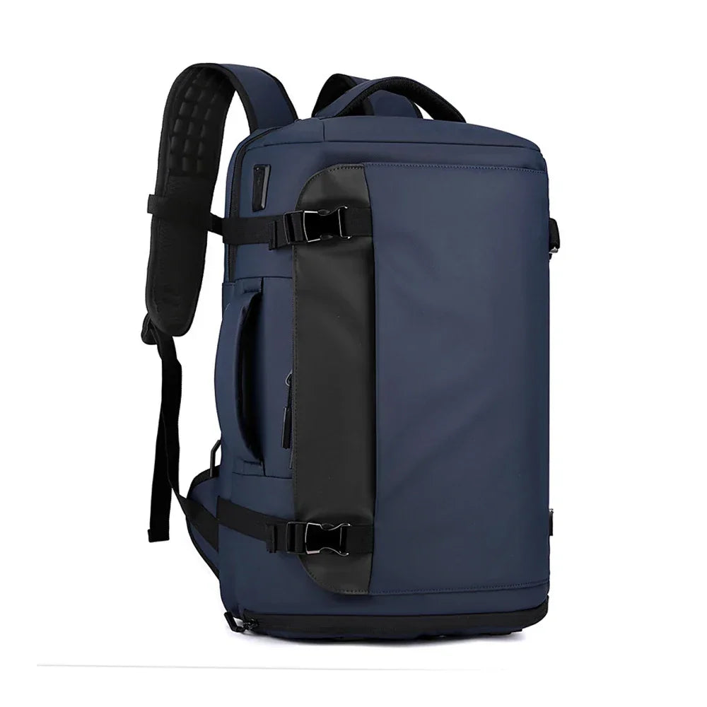 Sac à Dos 35L Homme Noir - Sac de Voyage Cabine Robuste