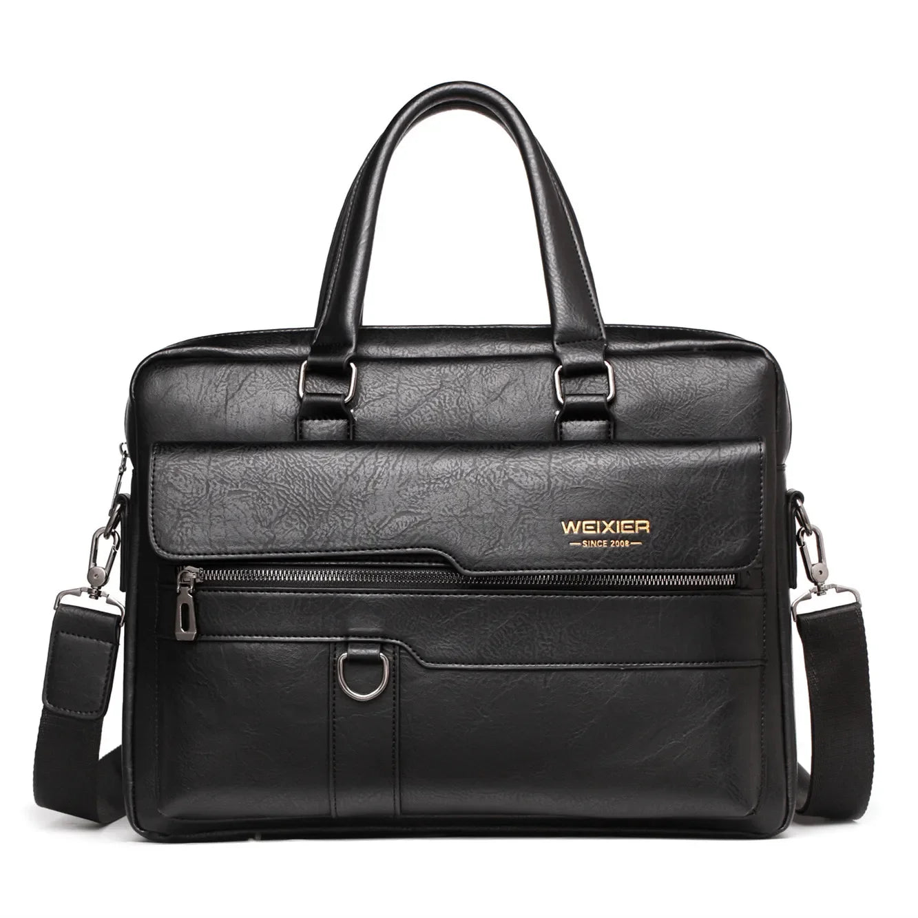 Sacoche de Travail Homme Marron - Cartable Cuir Porte-Documents