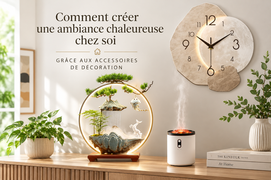 Comment créer une ambiance chaleureuse chez soi grâce aux accessoires de décoration ?