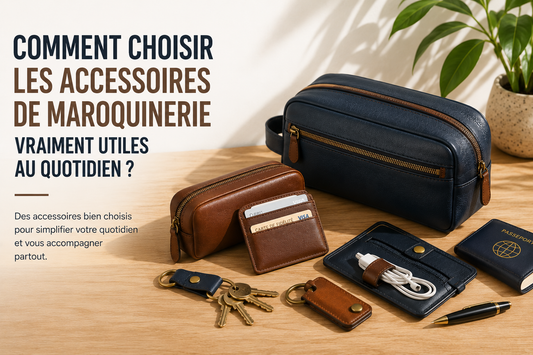 Comment choisir les accessoires de maroquinerie vraiment utiles au quotidien ?