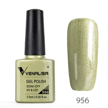 Vert - 956 - kaki scintillant - Venalisa 7.5ml