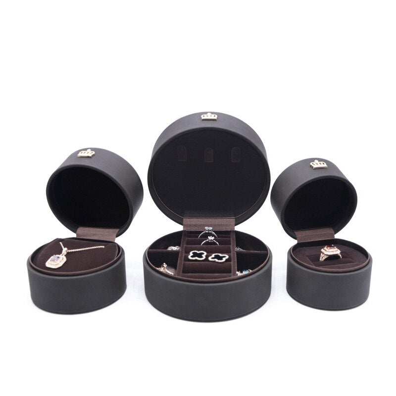 Écrin Bijoux Rond – Courbes élégantes
