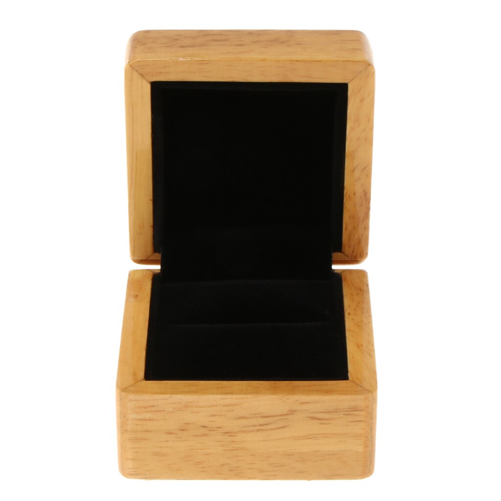 Écrin Bague en Bois : authenticité