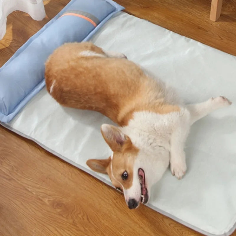 Matelas Rafraîchissant pour Chien et Chat – Imperméable et Lavable