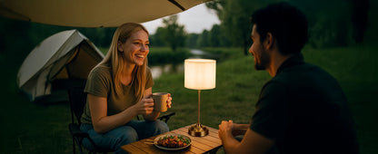 Lampe de Table Sans Fil Rechargeable à Intensité Variable