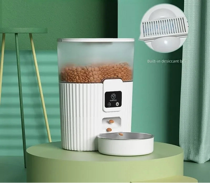 Distributeur automatique WiFi pour chats et chiens, minuteur et portions