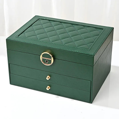 Écrin Bijoux Cuir Multi-Couches – Grand Organisateur
