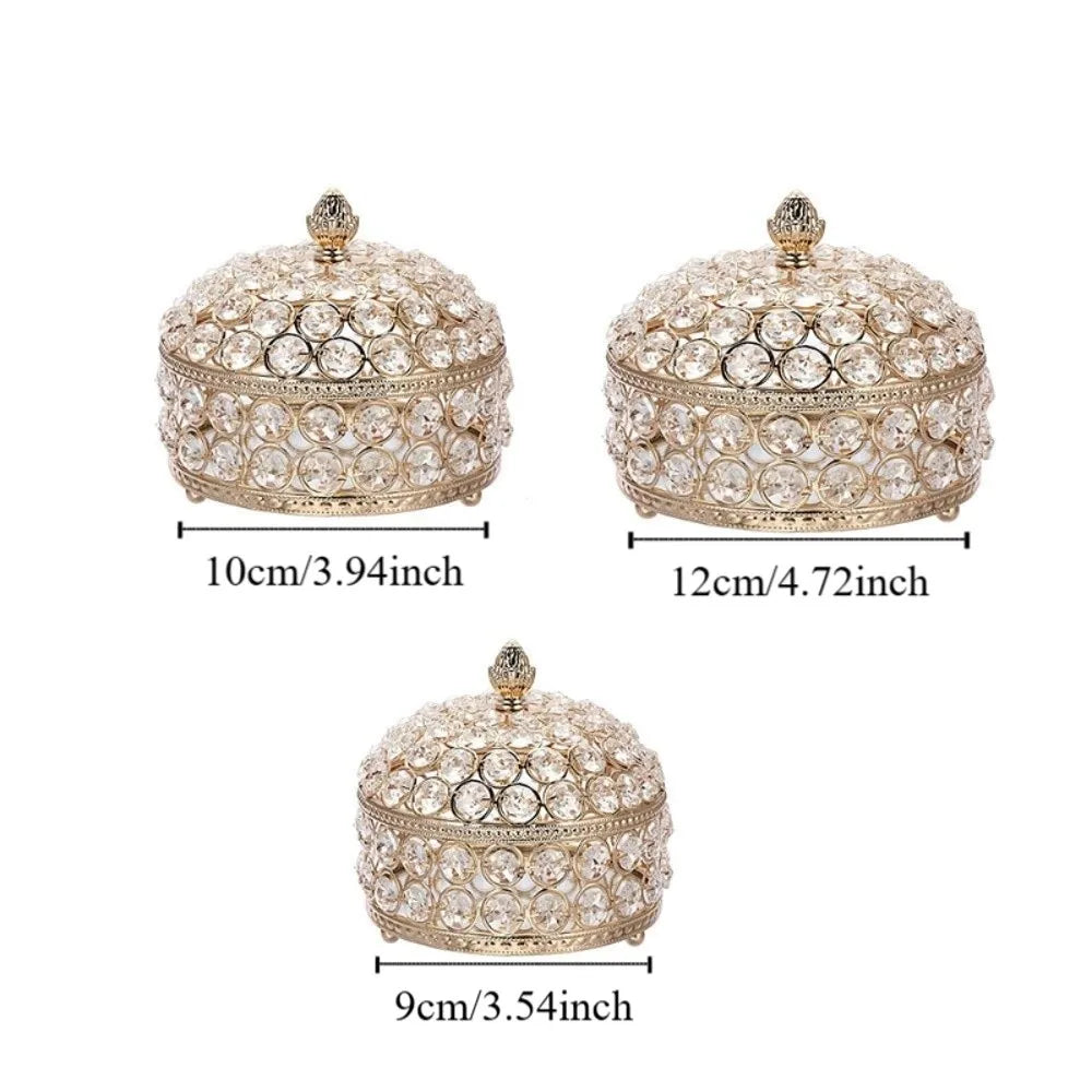 Écrin Bijoux Cristal Doré