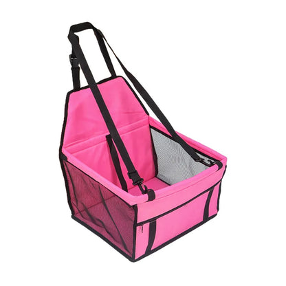 Siège Auto Pliable pour Chien – Transport Sécurisé et Confortable