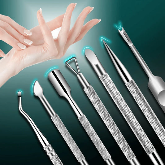 Kit Pédicure Professionnel 5 Pièces – Acier Inoxydable avec Boîte de Rangement