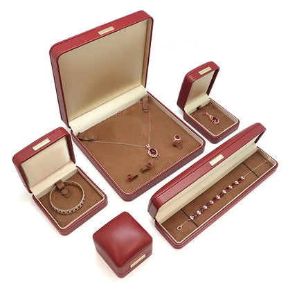 Écrin Bijoux Cuir Élégance