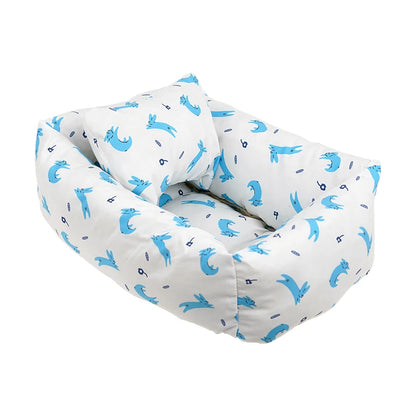 Sac de transport pour chien avec panneaux transparents et double poignée