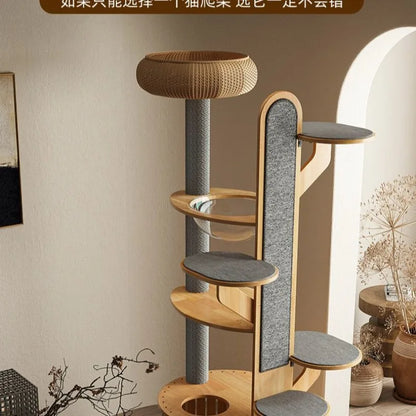 Arbre à Chat Design Premium – Paradis Vertical pour Chats d’Intérieur