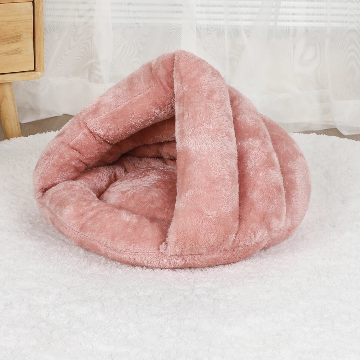 Lit Cocon Douillet pour Chien et Chat – Nid Moelleux