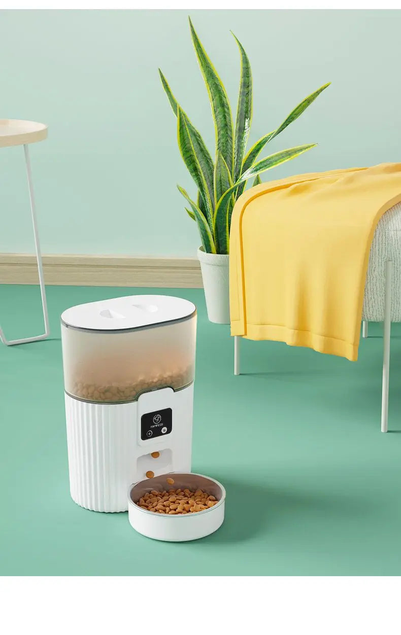 Distributeur automatique WiFi pour chats et chiens, minuteur et portions