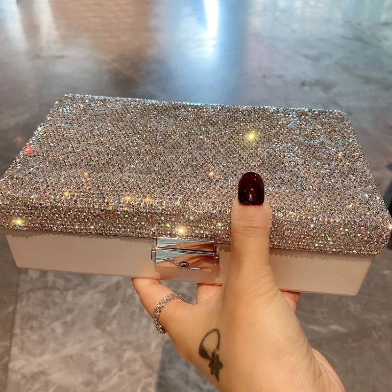 Écrin Bijoux Luxe Strass – Brillance