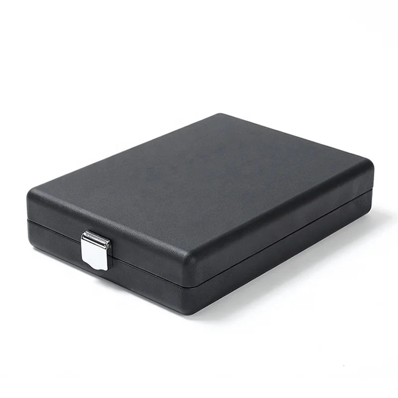 High-end Fashion Jewelry Packaging Box Jewelry Gift Box Jewelry Set Box Wooden High Quality Custom Logo Luxury Black Wood
