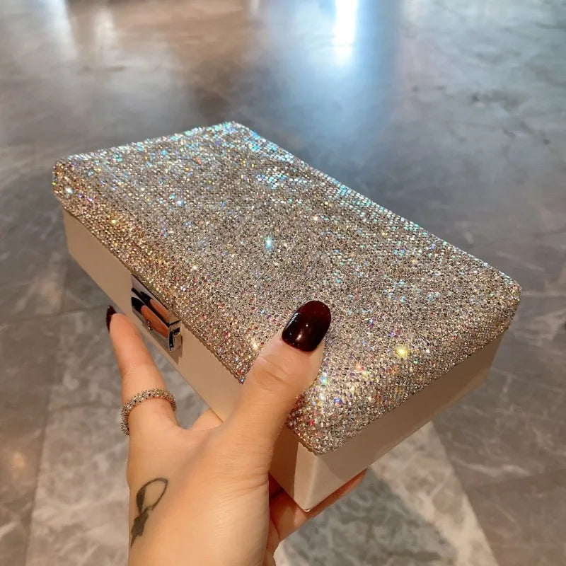 Écrin Bijoux Luxe Strass – Brillance