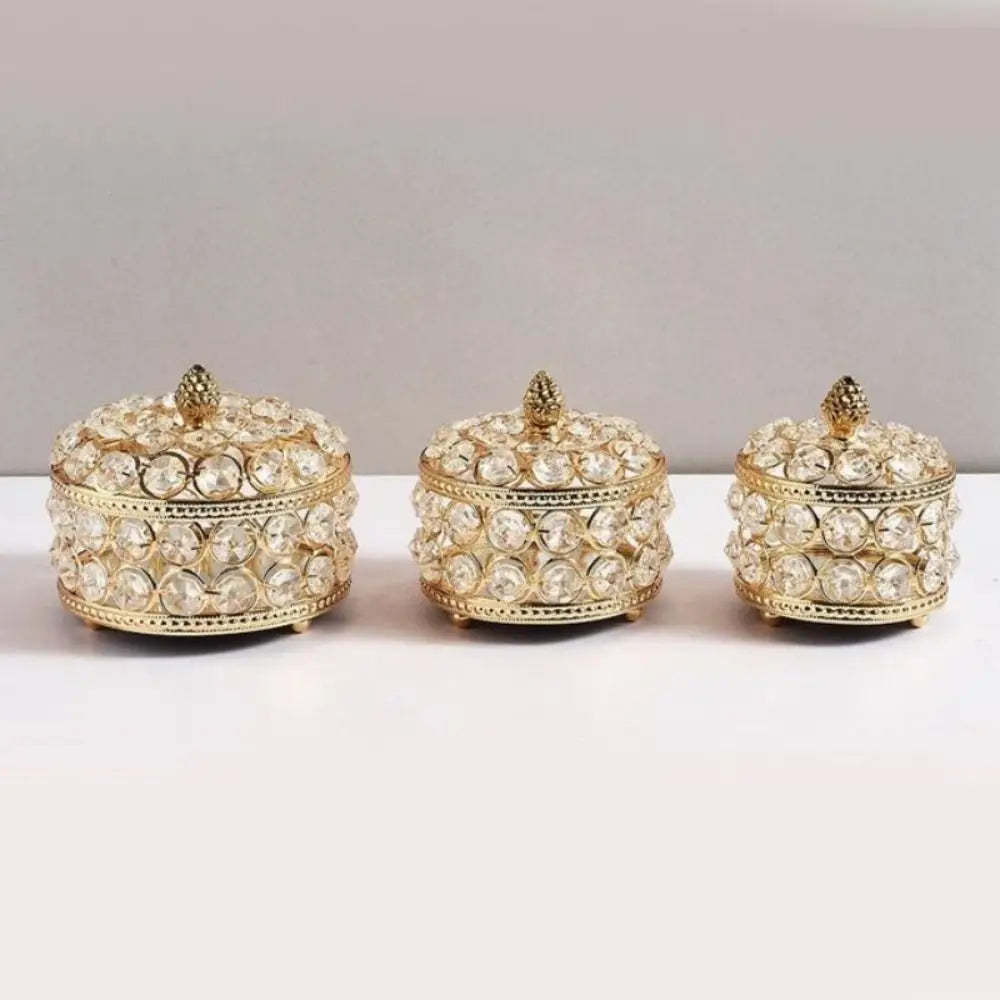 Écrin Bijoux Cristal Doré