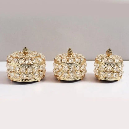 Écrin Bijoux Cristal Doré