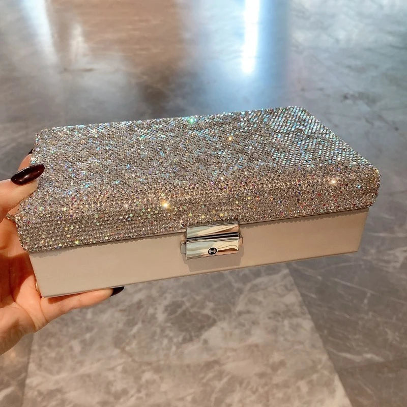 Écrin Bijoux Luxe Strass – Brillance