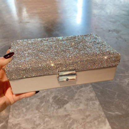 Écrin Bijoux Luxe Strass – Brillance