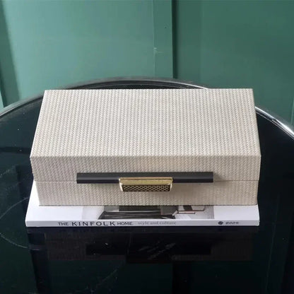 Écrin Bijoux Luxe Beige - Texturé