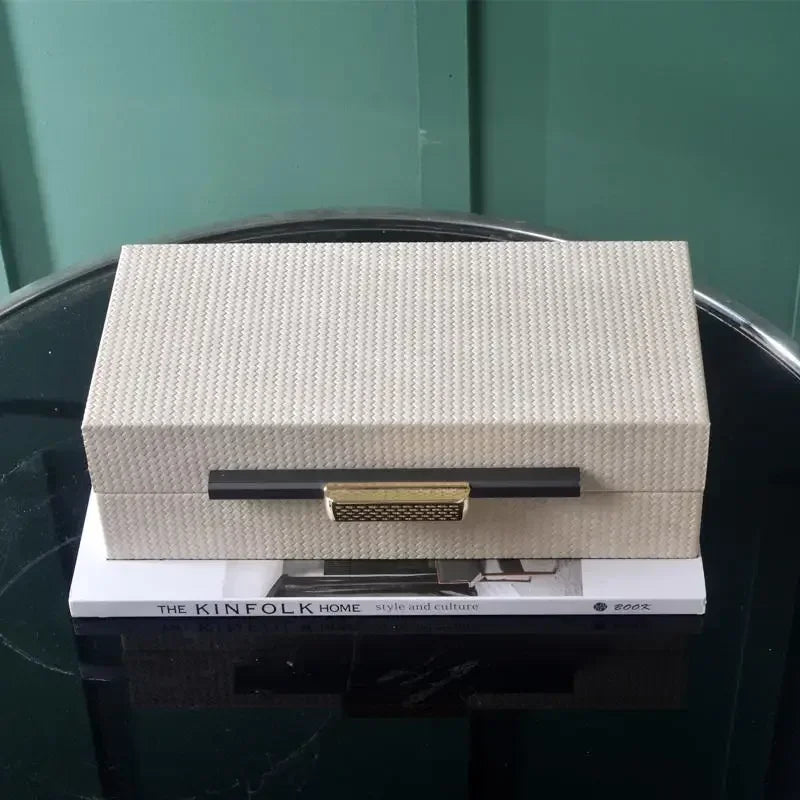 Écrin Bijoux Luxe Beige - Texturé