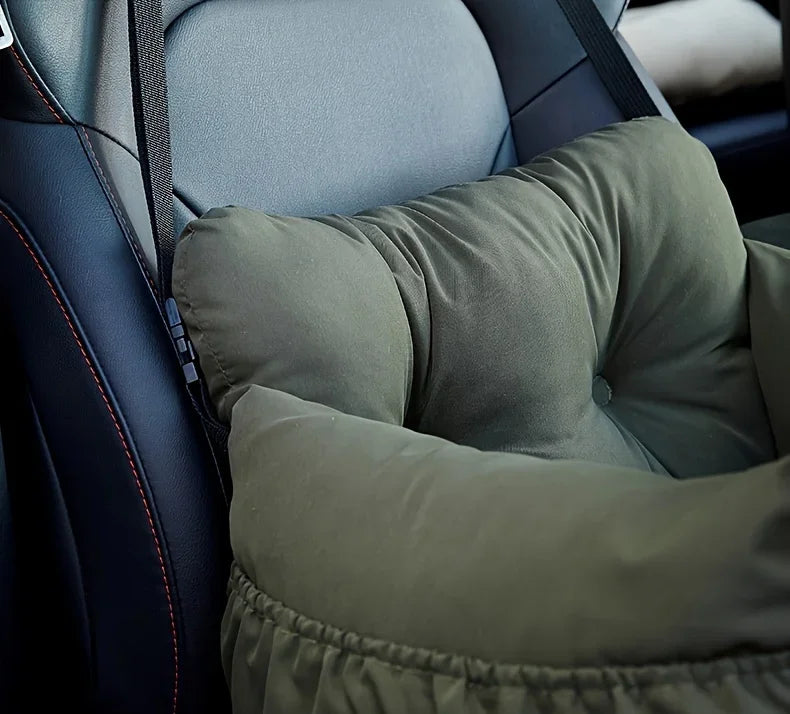 Siège Auto pour Petit Chien – Ceinture Sécurité, Antidérapant & Lavable