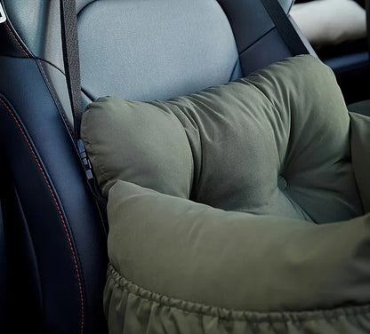Siège Auto pour Petit Chien – Ceinture Sécurité, Antidérapant & Lavable