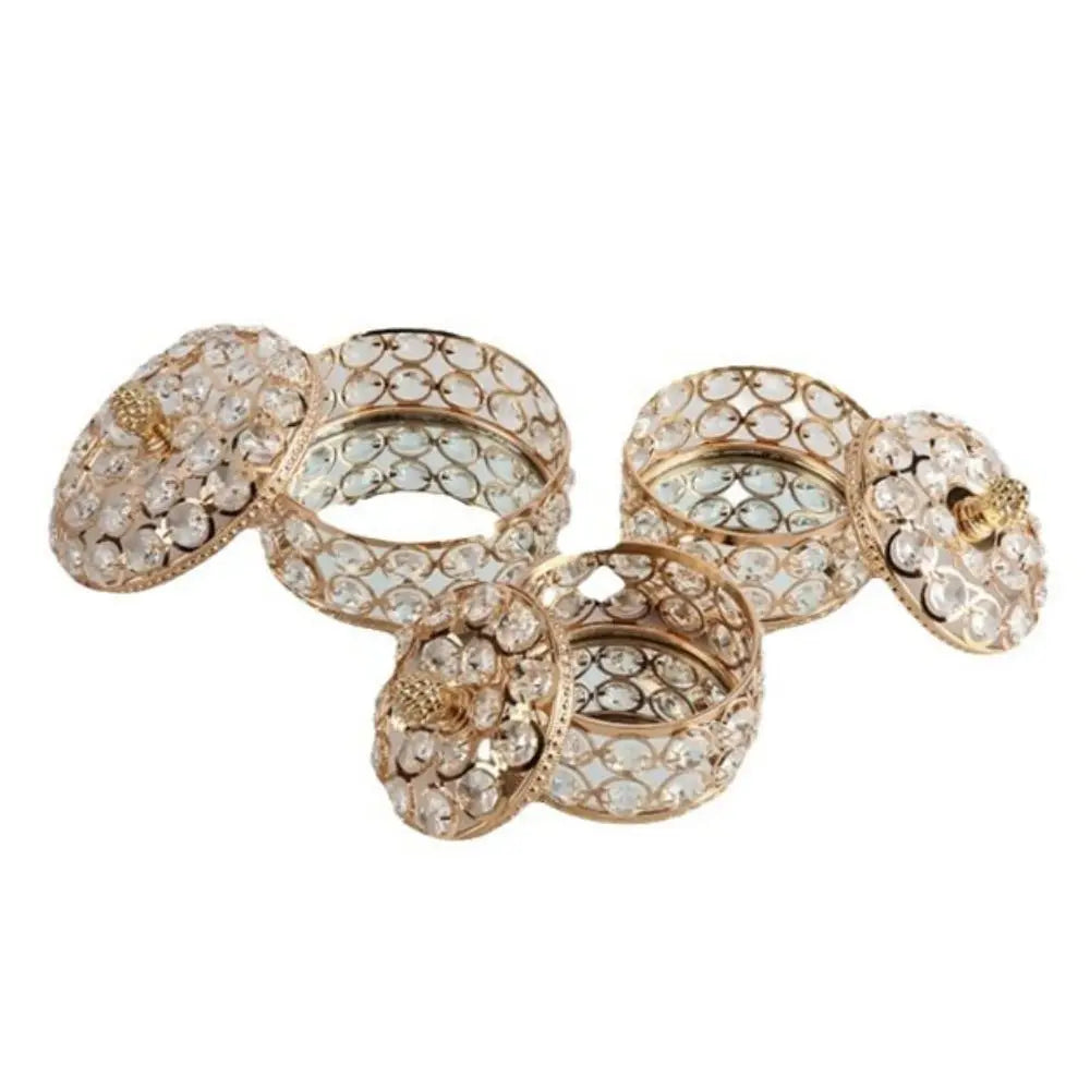 Écrin Bijoux Cristal Doré