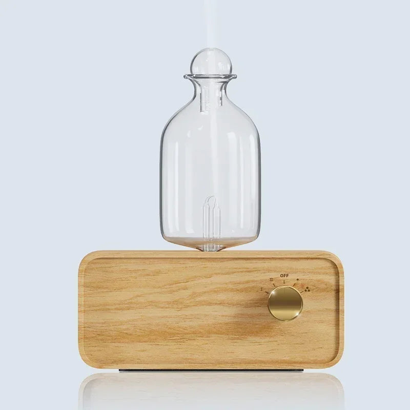 Diffuseur d’Huiles Essentielles Nomade en Bois &amp; Verre Serenity™