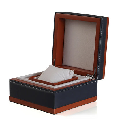 Écrin Montre Luxe Noir & Rouge