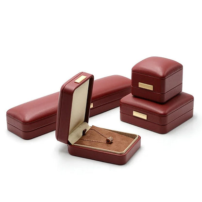 Écrin Bijoux Cuir Élégance