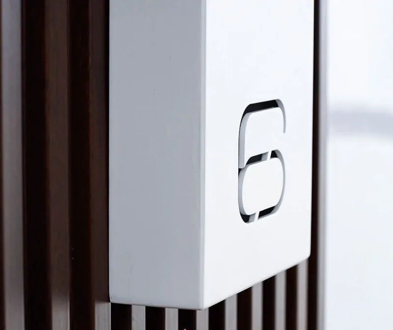 Horloge Murale Design Bois avec Date, Température et Humidité