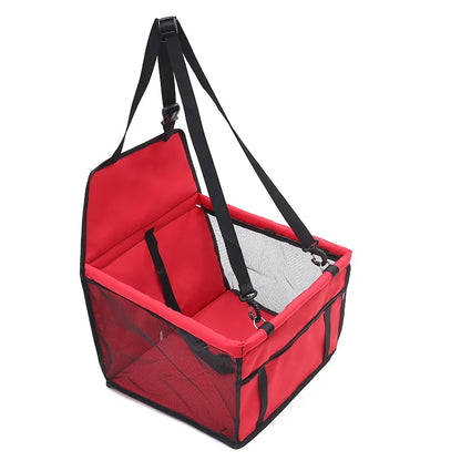 Siège Auto Pliable pour Chien – Transport Sécurisé et Confortable