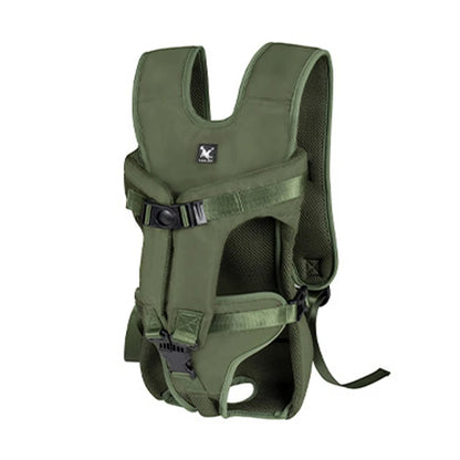 Porte-bébé pour chien avec harnais avant réglable et boucles sécurisées