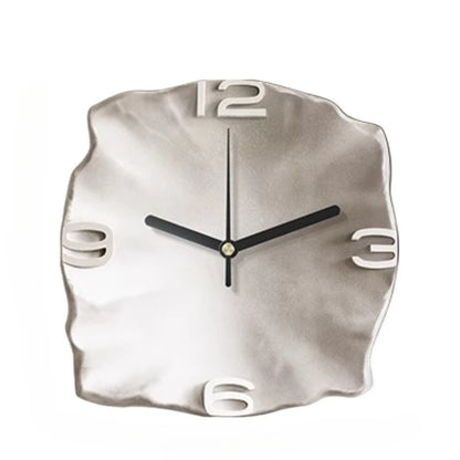 Horloge Murale Design Minéral 30 ou 40 cm – Élégance Contemporaine en Pierre et Céramique