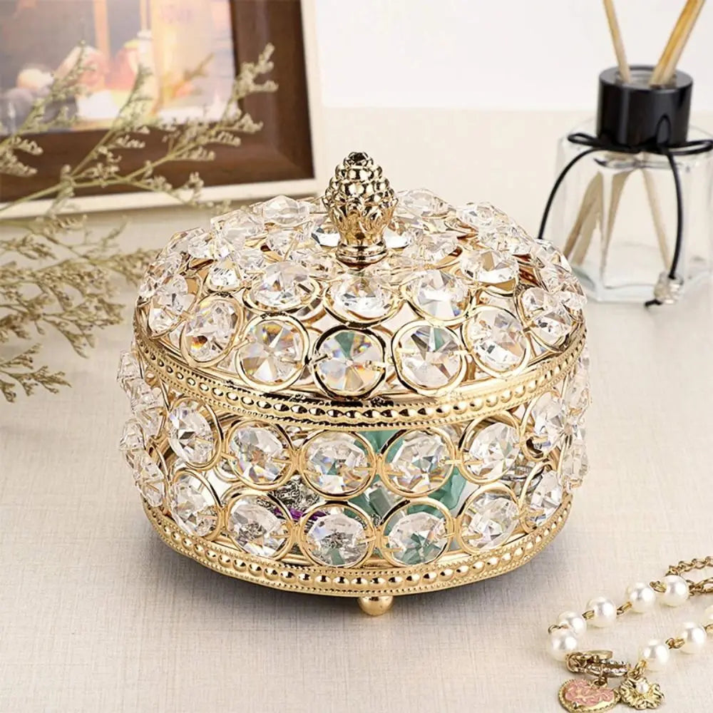 Écrin Bijoux Cristal Doré