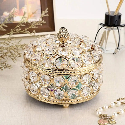 Écrin Bijoux Cristal Doré