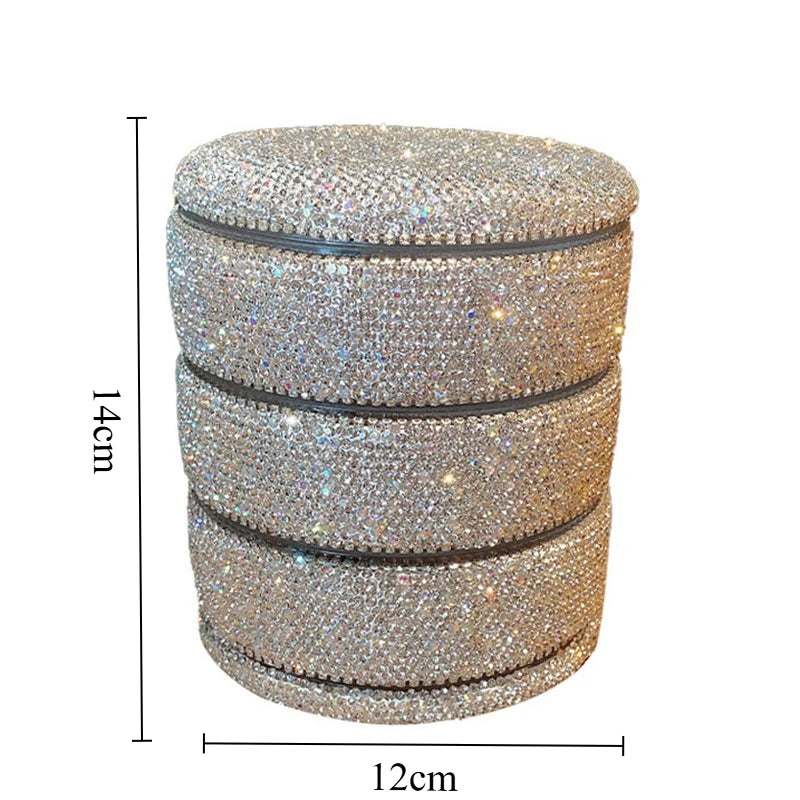 Écrin Bijoux Rotatif Diamanté