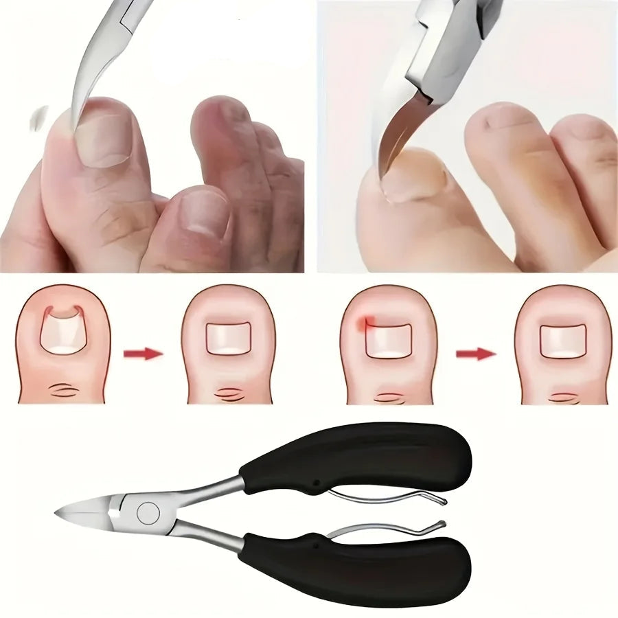 Kit Manucure & Pédicure Professionnel – Ongles Épais et Incarnés (1 à 5 pièces)