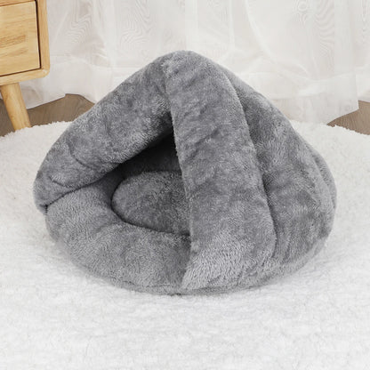 Lit Cocon Douillet pour Chien et Chat – Nid Moelleux