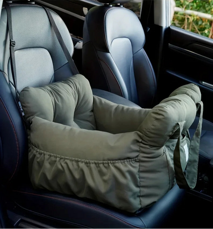 Siège Auto pour Petit Chien – Ceinture Sécurité, Antidérapant & Lavable
