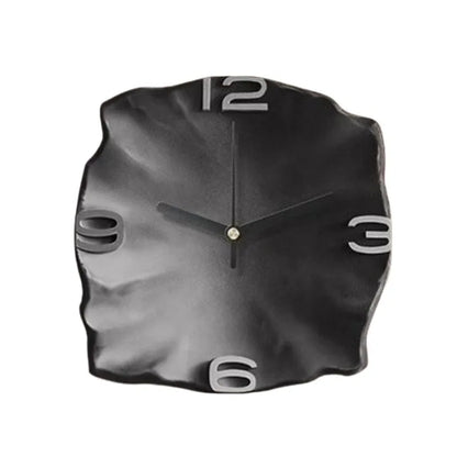 Horloge Murale Design Minéral 30 ou 40 cm – Élégance Contemporaine en Pierre et Céramique