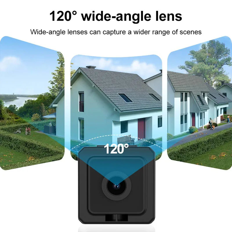 Caméra sport 1080p à fixation magnétique pour collier de chien et chat