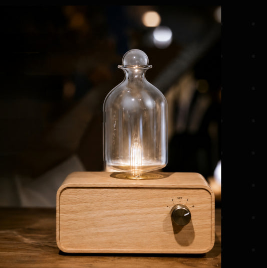 Diffuseur d’Huiles Essentielles Nomade en Bois &amp; Verre Serenity™