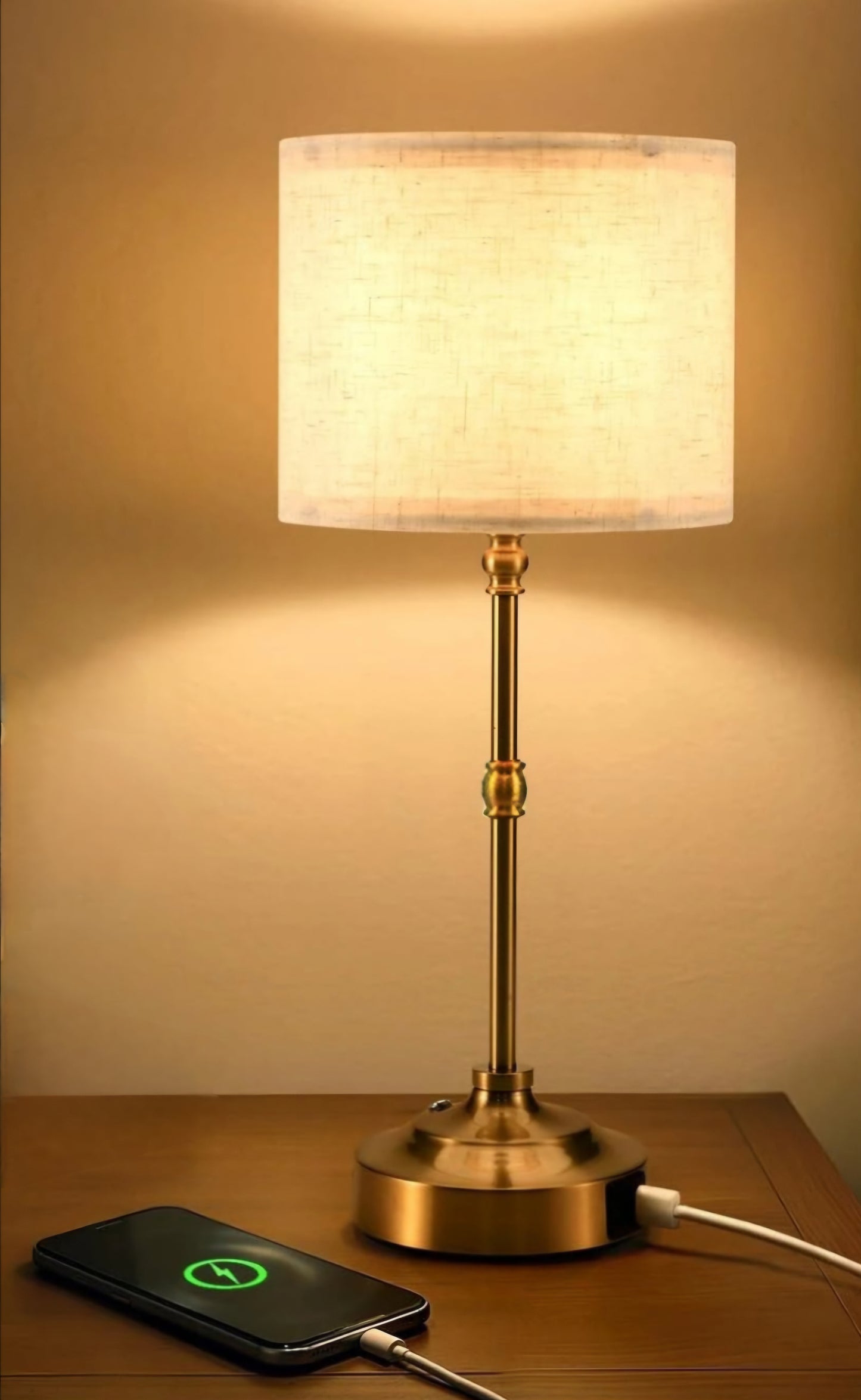 Lampe de Table Sans Fil Rechargeable à Intensité Variable